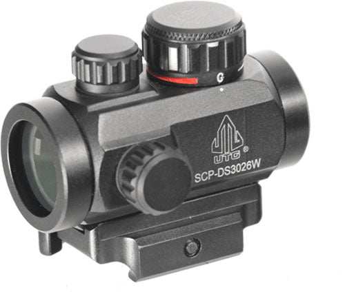 Utg Red Micro Dot 4.0 Moa 2.6" - 30mm W/integral Qd Mount - Skoutley Outdoors LLC