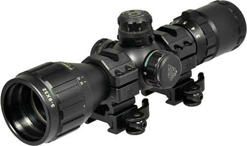 Utg Bugbuster 3-9x32 1" Rgb - Mil-dot W/qd Rings Black - Skoutley Outdoors LLC