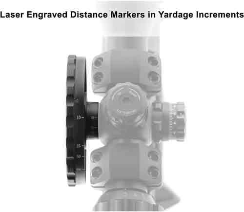 Utg Side Prallax Wheel Add-on - For Bugbuster Scopes Black - Skoutley Outdoors LLC