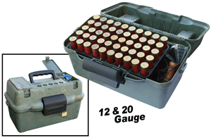 Mtm Deluxe Shotshell Case/ - Field Box 12/20ga 100-rounds - Skoutley Outdoors LLC