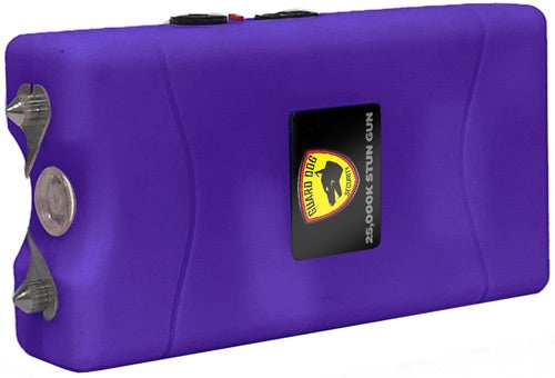 Guard Dog Disabler Stun Gun - W/ Led Light Rechargeable Purp - Skoutley Outdoors LLC