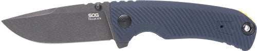 Sog Knife Tellus Atk 3.24" - Blade Sprg Asst Squid Ink/ylw - Skoutley Outdoors LLC