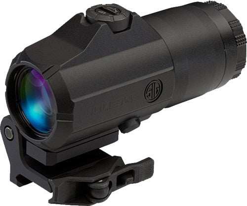 Sig Optics Juliet 4 Magnifier - 4x24 Powercam Qr Mount Black - Skoutley Outdoors LLC