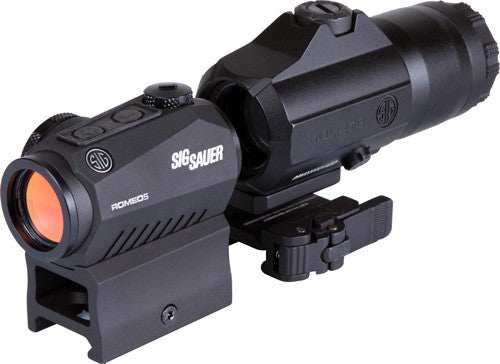 Sig Optics Romeo5/juliet3x - Magnifier Combo 2moa Black - Skoutley Outdoors LLC