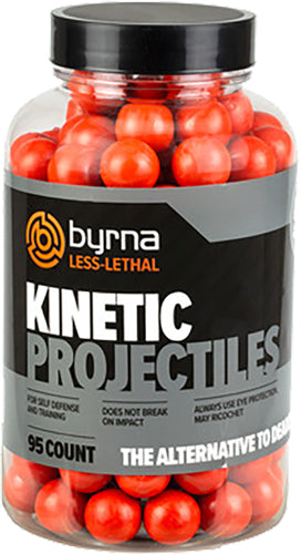 Byrna Kinetic Projectiles 95ct - Tub .61 Cal Fits Cl Launcher - Skoutley Outdoors LLC
