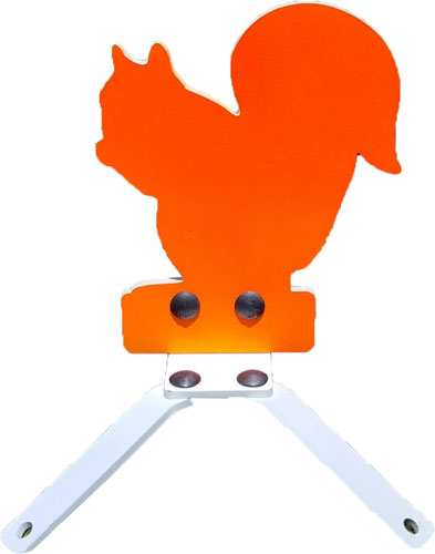 Ar-mor Ar500 Springer Target - 3/8" Thick Steel Squirrel Trgt - Skoutley Outdoors LLC