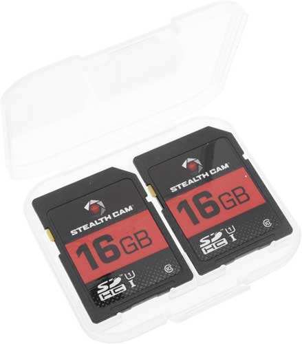 Stealth Cam Sdhc Memory Card - 16gb 2pk Super Speed Class 10 - Skoutley Outdoors LLC