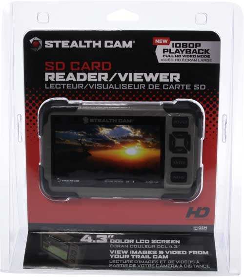 Stealth Cam Card Viewer - W/4.3" Lcd Screen - Skoutley Outdoors LLC