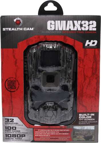 Stealth Cam Trail Cam Gmax32 - 32mp/1080hd Video Camo Ir - Skoutley Outdoors LLC