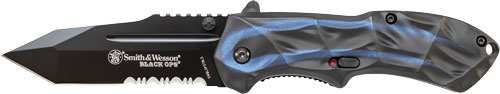 S&w Knife Black Ops 3rd Gen. - Blue Handle Magic Assist - Skoutley Outdoors LLC