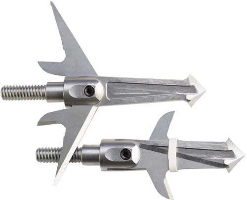 Swhacker Broadhead Levi Morgan - 2-bld 125gr 1.75" Cut 3pk - Skoutley Outdoors LLC