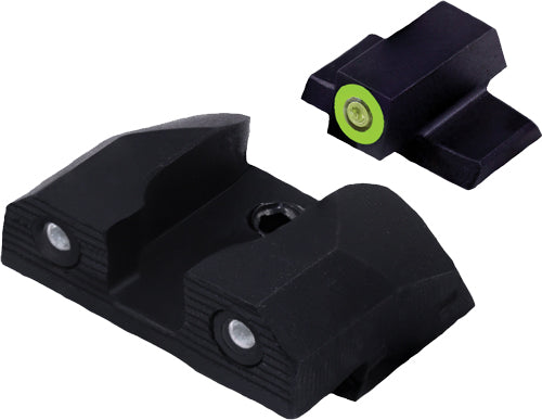 Xs R3d 2.0 For S&w Bodyguard - 2.0 Std Height Green Tritium