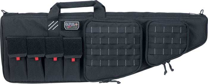 Gps Tactical Ar Case 35" Black - W/ Handgun Holder - Skoutley Outdoors LLC