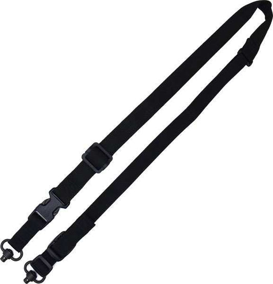 Tac Shield Sling 2n1 Warrior - Qd Push Button Padded Black - Skoutley Outdoors LLC