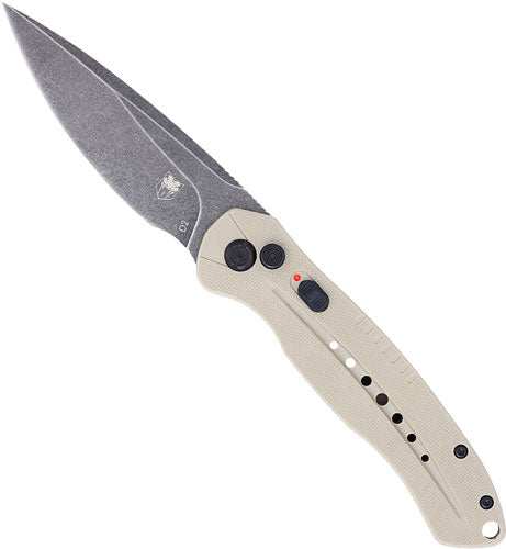 Cobratec Diablo Side Button - Auto 3" D2 Fde/stnwsh Blk Bld - Skoutley Outdoors LLC