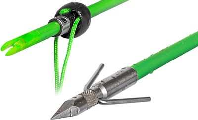 Truglo Bowfishing Speed Shot - Arrow W/std Point & Slide - Skoutley Outdoors LLC