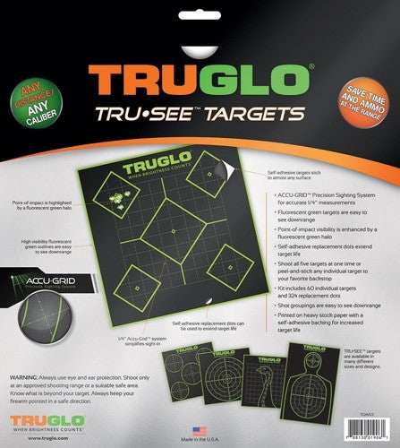 Truglo Tru-see Reactive Target - 5 Daimond 12-pack - Skoutley Outdoors LLC