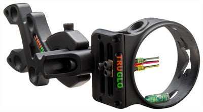 Truglo Bow Sight Storm 3-pin - .019 Dia Black - Skoutley Outdoors LLC