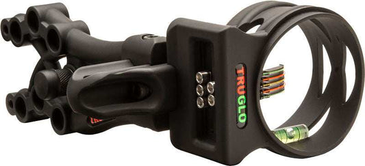 Truglo Bow Sight Carbon Xs - Xtreme 5-pin .019dia Black - Skoutley Outdoors LLC