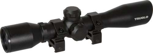 Truglo Scope 4x32mm Shotgun/ - Rimfire Diamond Retcl Black - Skoutley Outdoors LLC