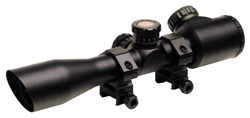 Truglo Tru-brite 4x32mm Scope - Illuminated R/g Mil-dot Black - Skoutley Outdoors LLC