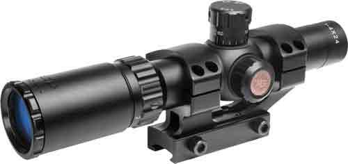 Truglo Tactical 1-4x24mm Scope - 30mm Tube Bdc Mil-dot - Skoutley Outdoors LLC