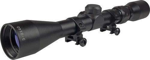 Load image into Gallery viewer, Truglo Scope Buckline 3-9x40mm - Bdc Black W/weaver Rings
