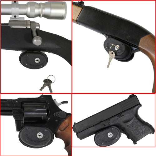 Regarl Trigger Guard Gun Lock - 1-pk W/2 Keys Ca Approved - Skoutley Outdoors LLC