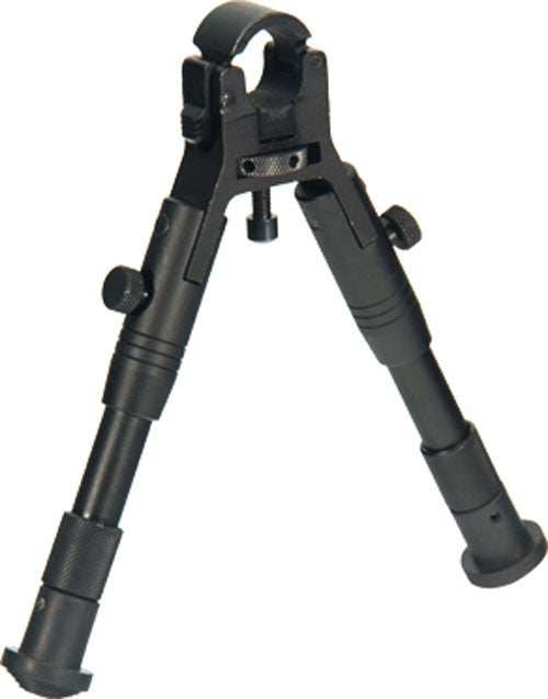 Utg Bipod Clamp On Center Ht - 6.2"-6.7" W/rubber Foot Pads - Skoutley Outdoors LLC