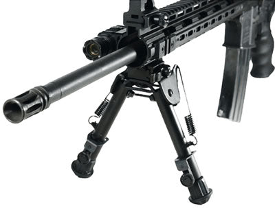 Utg Bipod Tactical Op 5.9-7.3" - Picatinny Mount W/stud Adapter