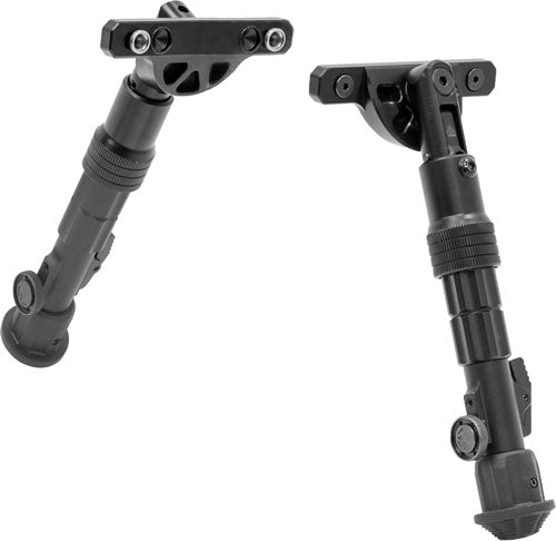 Utg Bipod Recon Flex Keymod - Matte Blk Center H 5.7