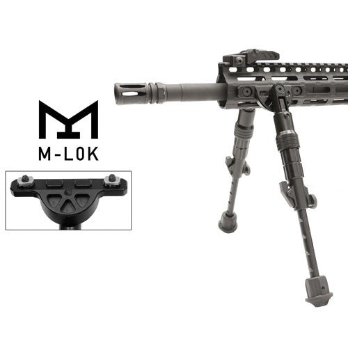 Load image into Gallery viewer, Utg Bipod Recon Flex M-lok - Matte Blk Center H 5.7&quot;-8&quot;
