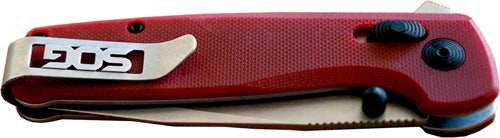 Sog Knife Terminus Xr G10 Pln - Edge 2.95" Blade Crimson - Skoutley Outdoors LLC