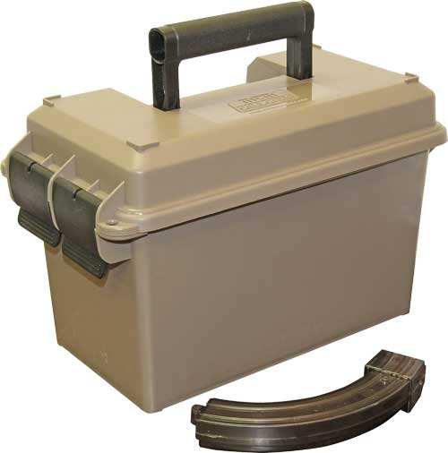 Mtm 10/22 Extended Mag Can - Dark Earth Holds 12 10/22 Mags - Skoutley Outdoors LLC