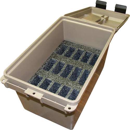 Mtm Tactical Magazine Can - Dark Earth Holds 15 Ar-15 Mags - Skoutley Outdoors LLC