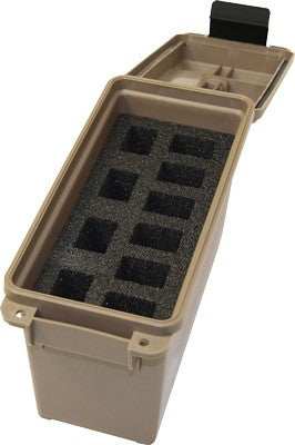 Mtm Tactical Magazine Can Dark - Earth Holds 10 Ds Handgun Mags - Skoutley Outdoors LLC