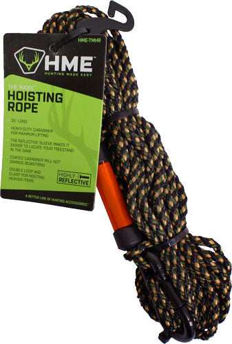 Hme Hoist Rope The Maxx - W/carabiner 25' 1ea - Skoutley Outdoors LLC