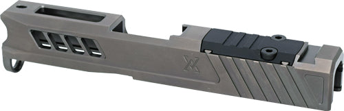 True Precision Slide W/rms Cut - & Plate Stealth Grey For G43