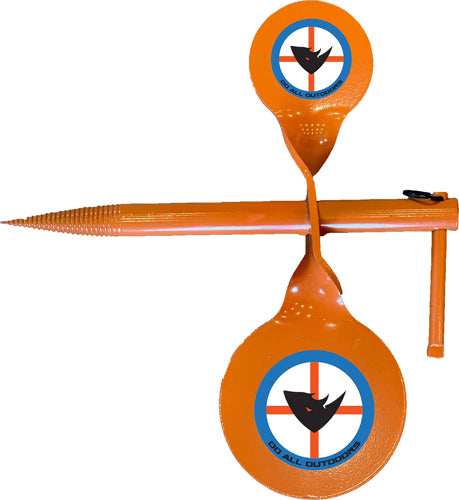Do-all Steel Target Handgun - Tree Spinner 2 Stacked Targets - Skoutley Outdoors LLC