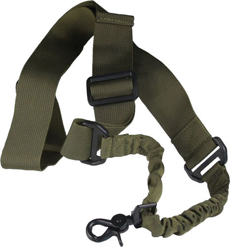 Je Sling 1 Point Bungee Green - - Skoutley Outdoors LLC