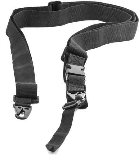 Je Sling 3 Point Bungee Black - - Skoutley Outdoors LLC