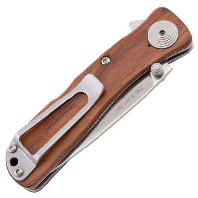 Sog Knife Twitch Ii - Satin Polish Wood Handle - Skoutley Outdoors LLC