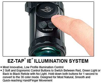 Utg Scope 6-24x50 1" Ao - 36 Color Illuminated Mil-dot - Skoutley Outdoors LLC