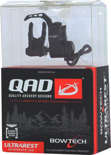 Qad Arrow Rest Integrate Mx2 - Bowtech Black Rh - Skoutley Outdoors LLC