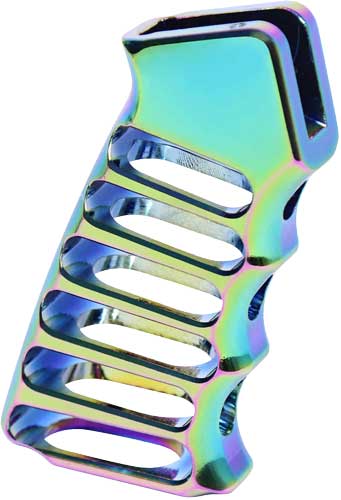 Guntec Ult Light Skeletonized - Pistol Grip Rainbow Pvd Coat!