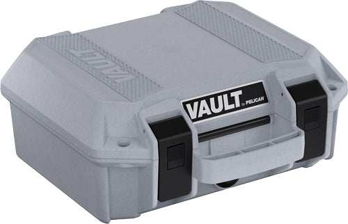 Pelican Vault Small Pistol - Case W/ Foam Ghost Gray - Skoutley Outdoors LLC