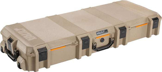 Pelican Vault Tactical Rifle - Case W/ Wheels/foam 44" Tan - Skoutley Outdoors LLC