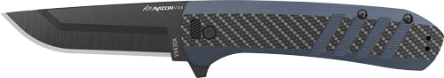 Outdoor Edge Razor Vx4 3" Fldr - Carbon Blue G10 Black Dp - Skoutley Outdoors LLC