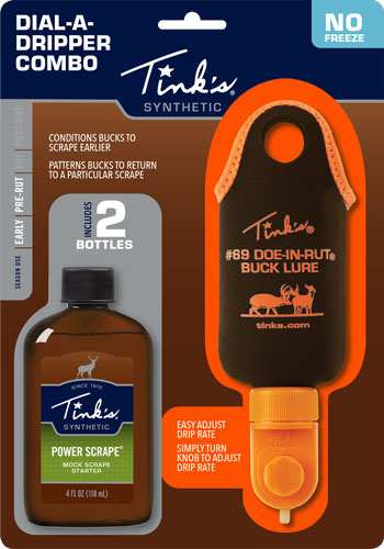 Tinks Scrape Dripper Dial-a- - Dripper Combo W/scrape Starter - Skoutley Outdoors LLC