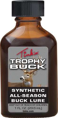 Tinks Deer Lure Trophy Buck - Synthetic 1fl Ounce Bottle - Skoutley Outdoors LLC